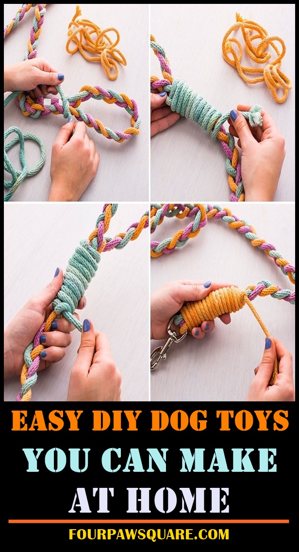 Easy DIY Dog Toys You Can Make At Home