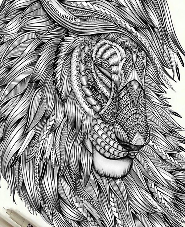 Amazing Examples of Animal Doodle Art to try